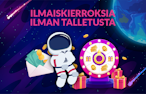 Ilmaiskierroksia ilman talletusta 2024: Lunasta yli 130