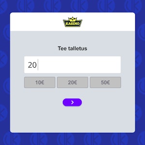 Tee talletus ja mainitse bonuskoodi