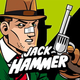 Jack Hammer Matalan volatiliteetin peli hauskalla sarjakuvateemalla.
