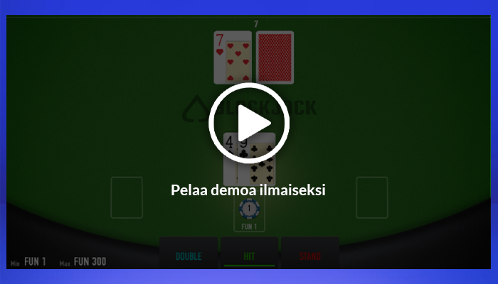 Pelaa blackjackia