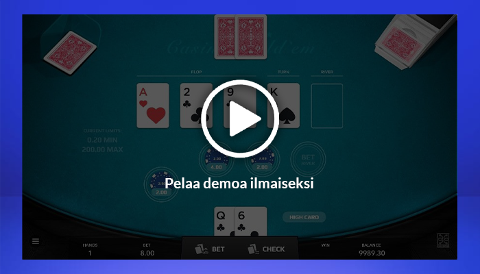 Pokeri pelaa ilmaiseksi