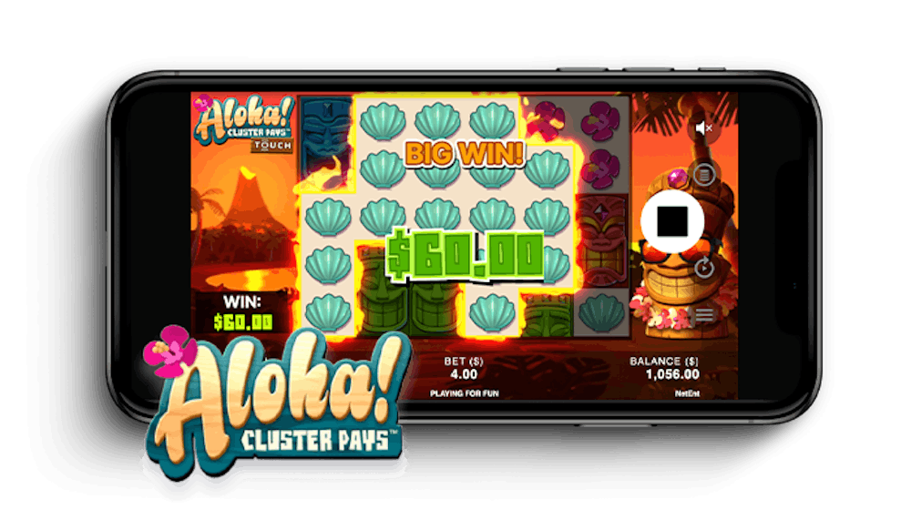 Kolikkopeli Aloha Cluster Pays.