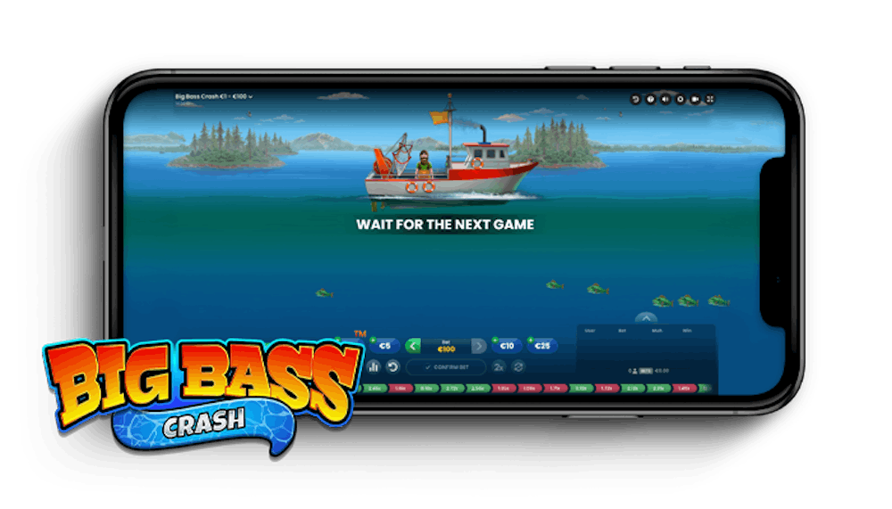 Big Bass Crash kuuluu myös nettikasinoiden suosituimpiin pikapeleihin.