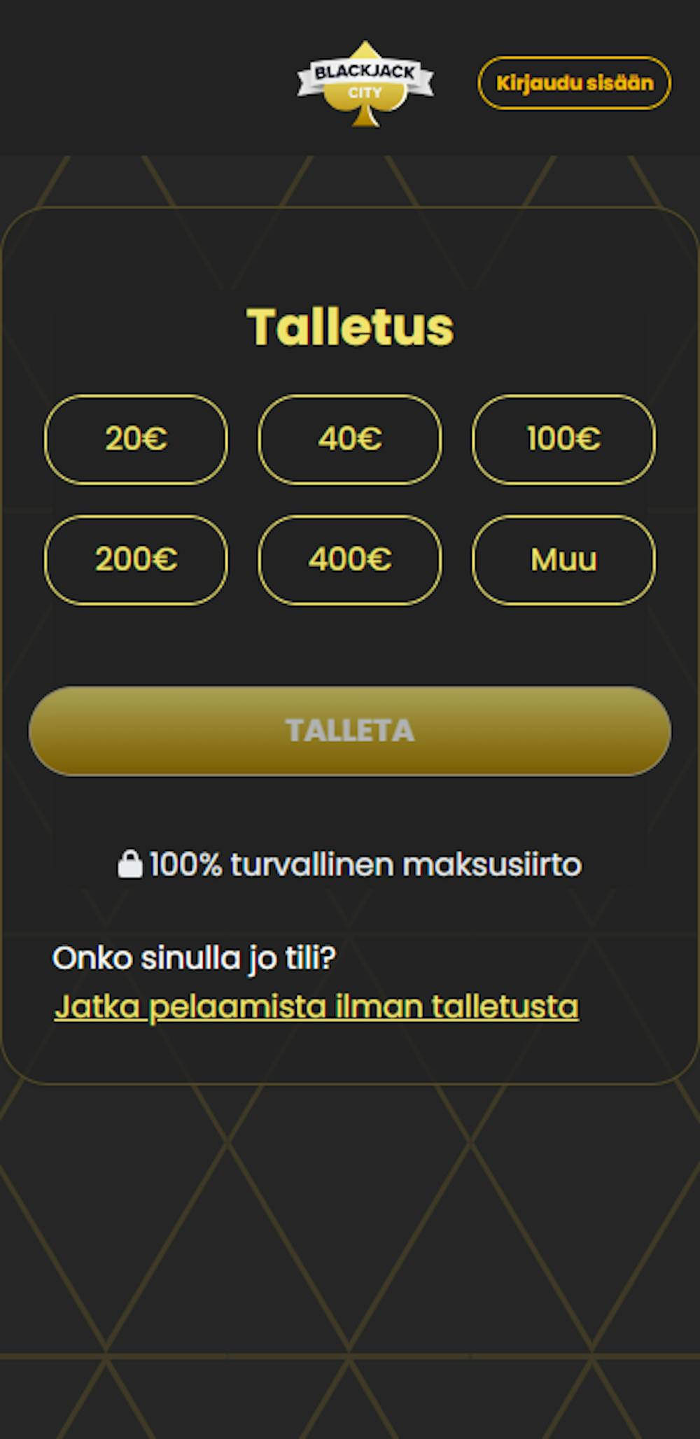 blackjackcityn login