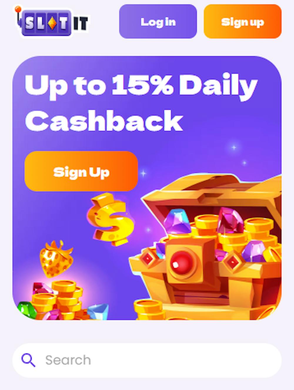 Slot it kasinon ainoa kasinotarjous on toistaiseksi päivittäinen cashback.