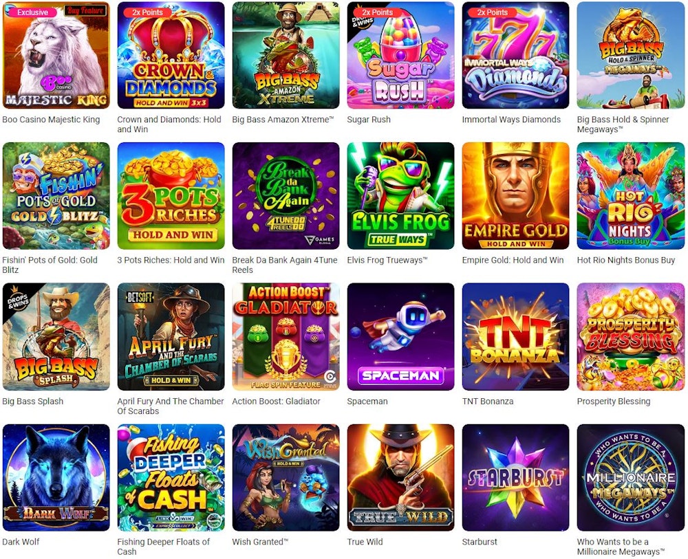 Boo Casino online-pelit