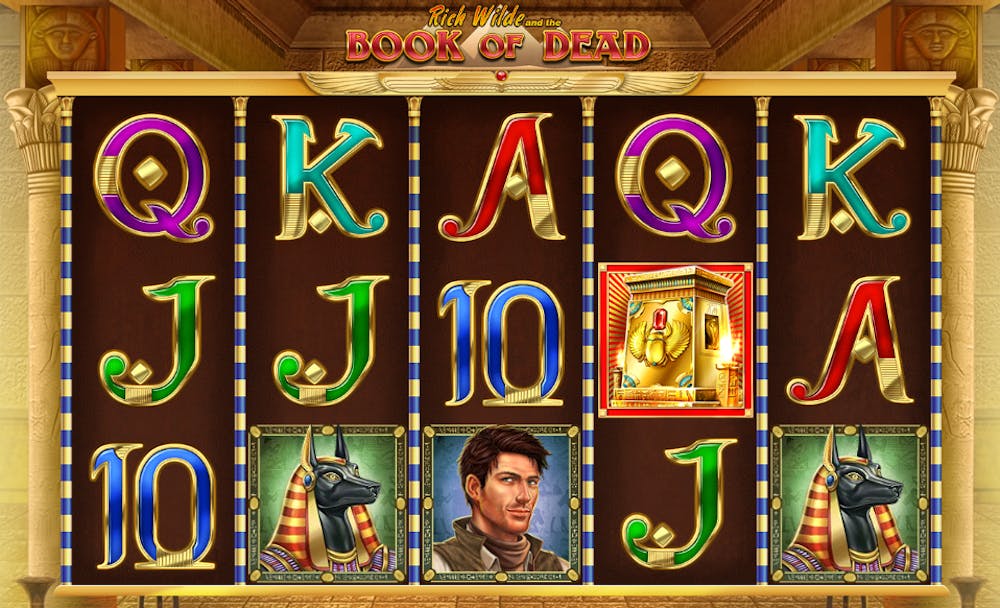 Book of Dead 5 kelan kolikkopeli