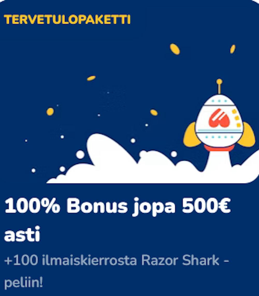 buusti kasino bonus