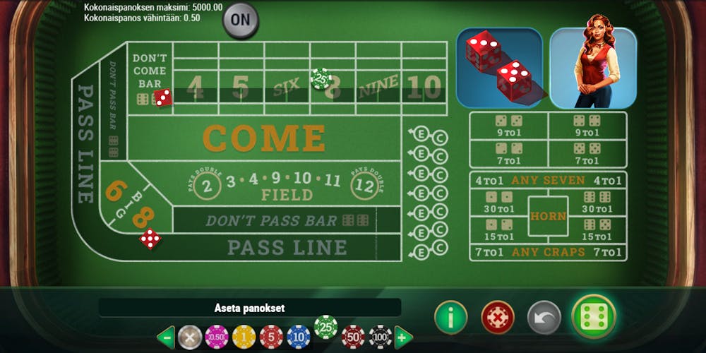 Craps pöytäpeli