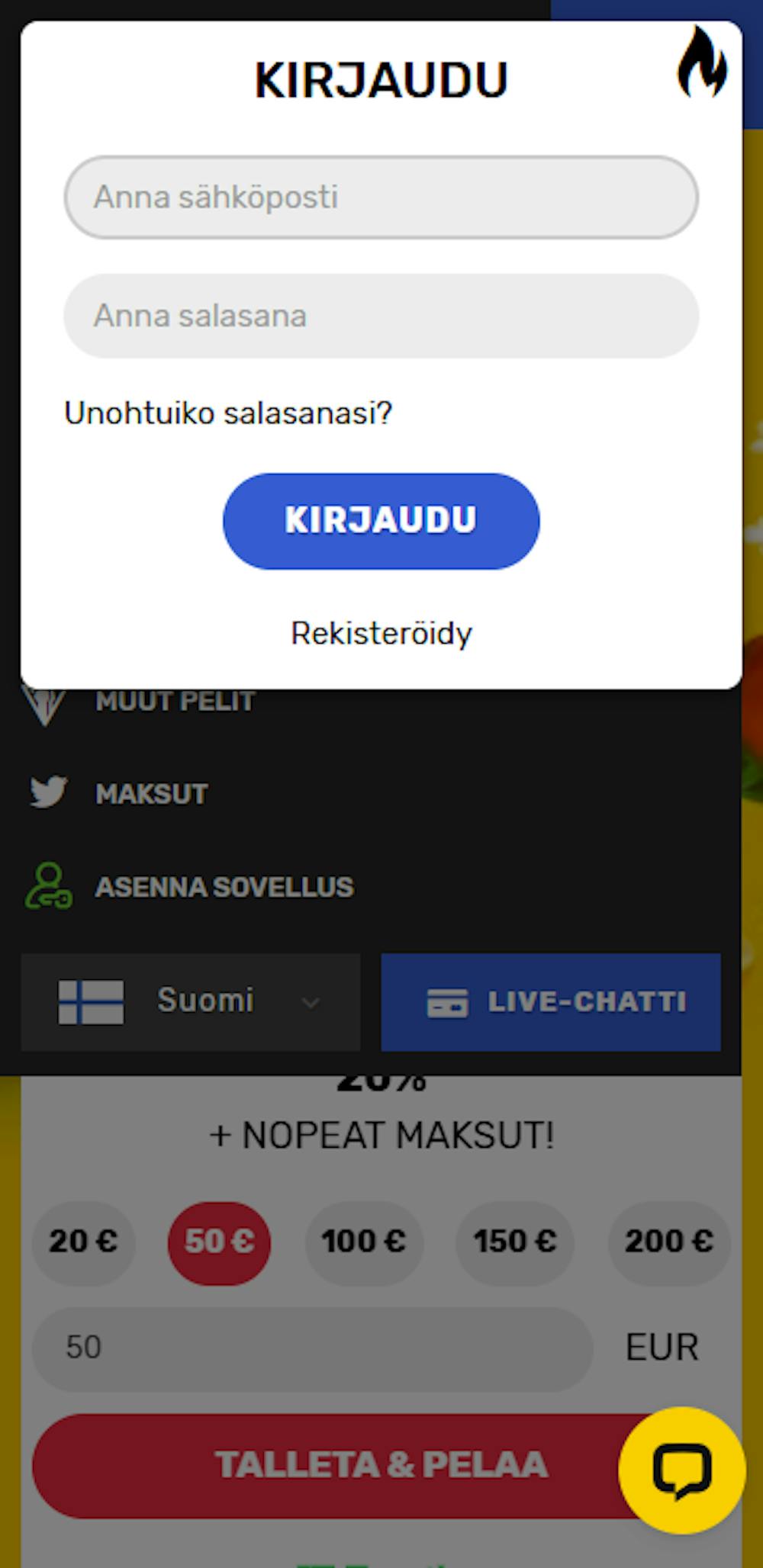Crazy Foxin login