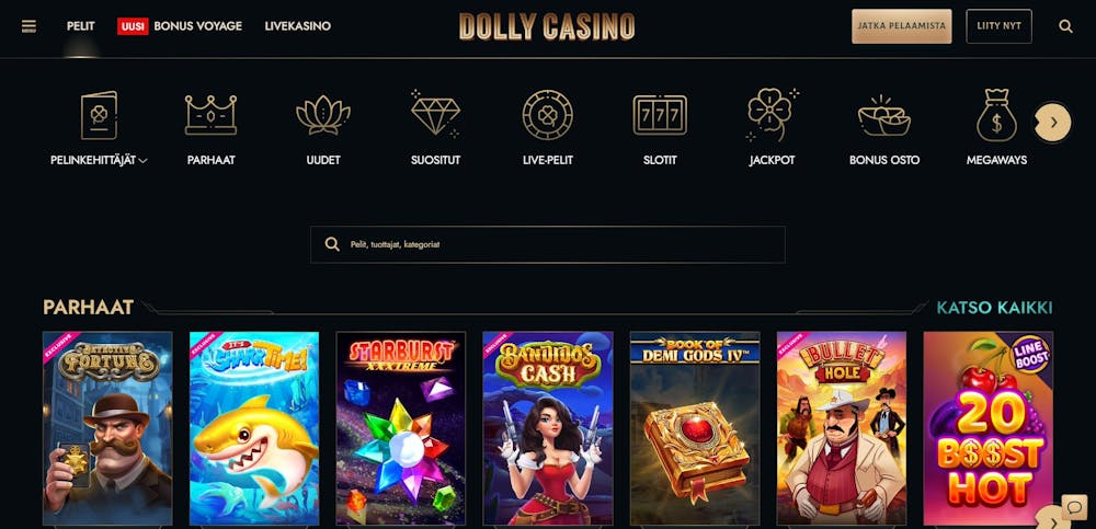 Dolly Casino pelit