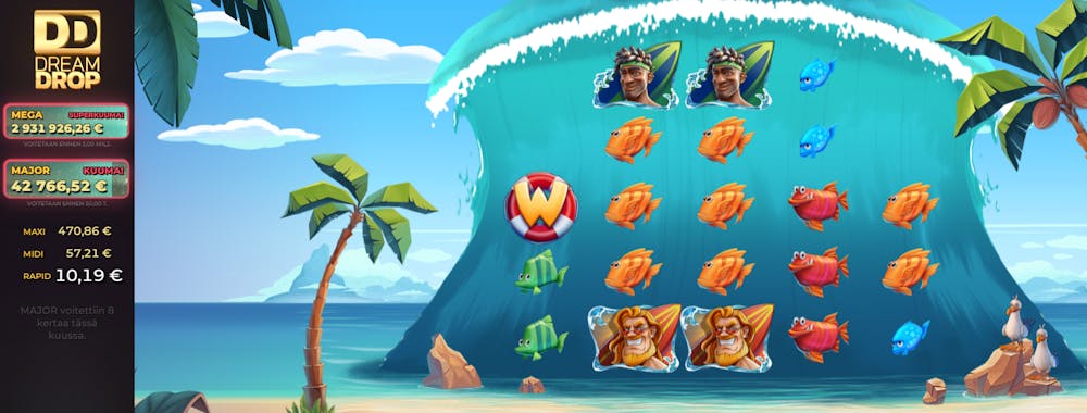 Dream Drop jackpot-pelit
