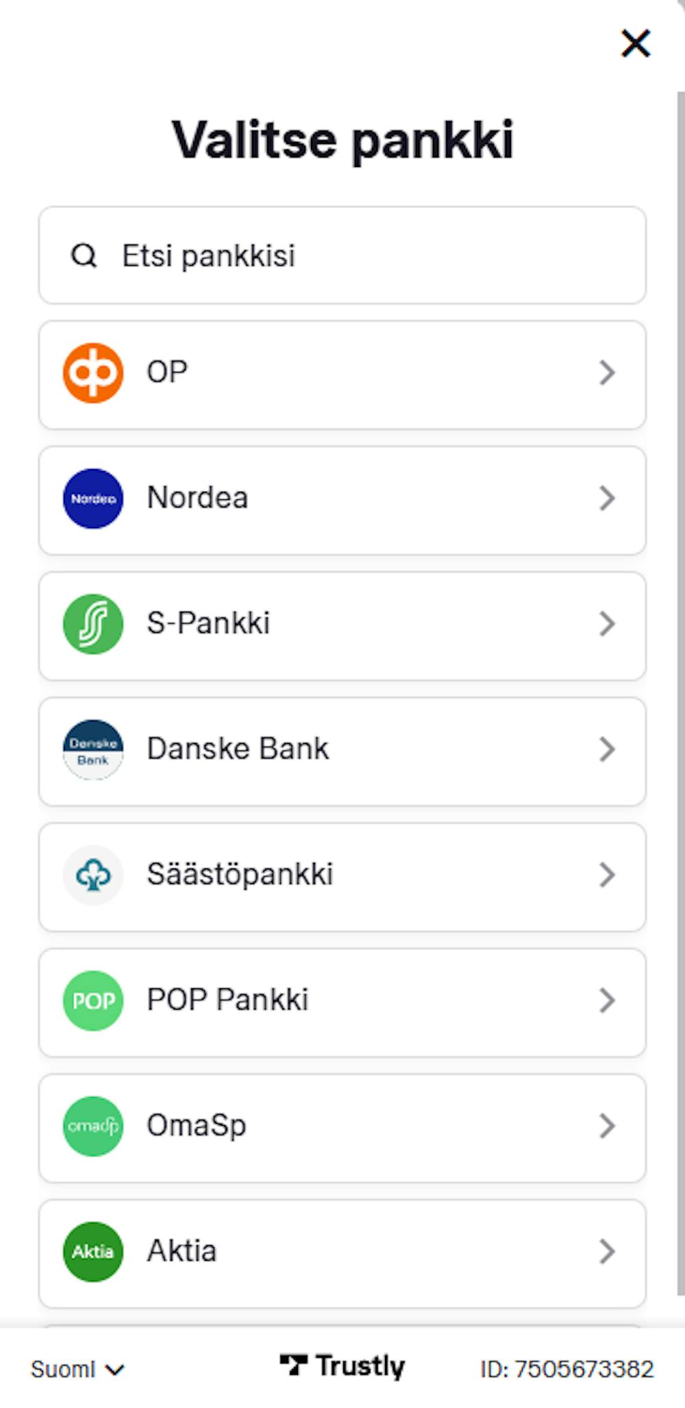 Pelitilin avaus Dreamz-nettikasinolle
