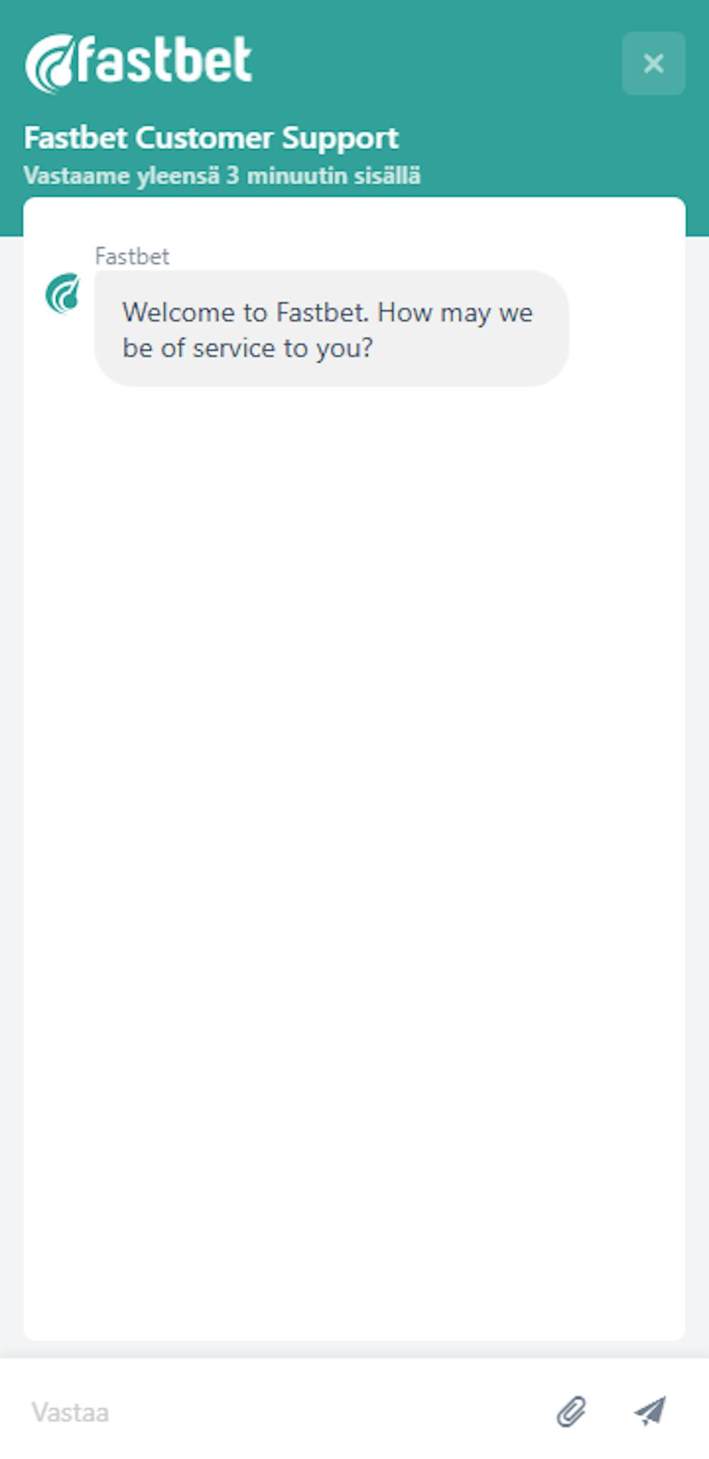 Fastbetin asiakaspalvelu