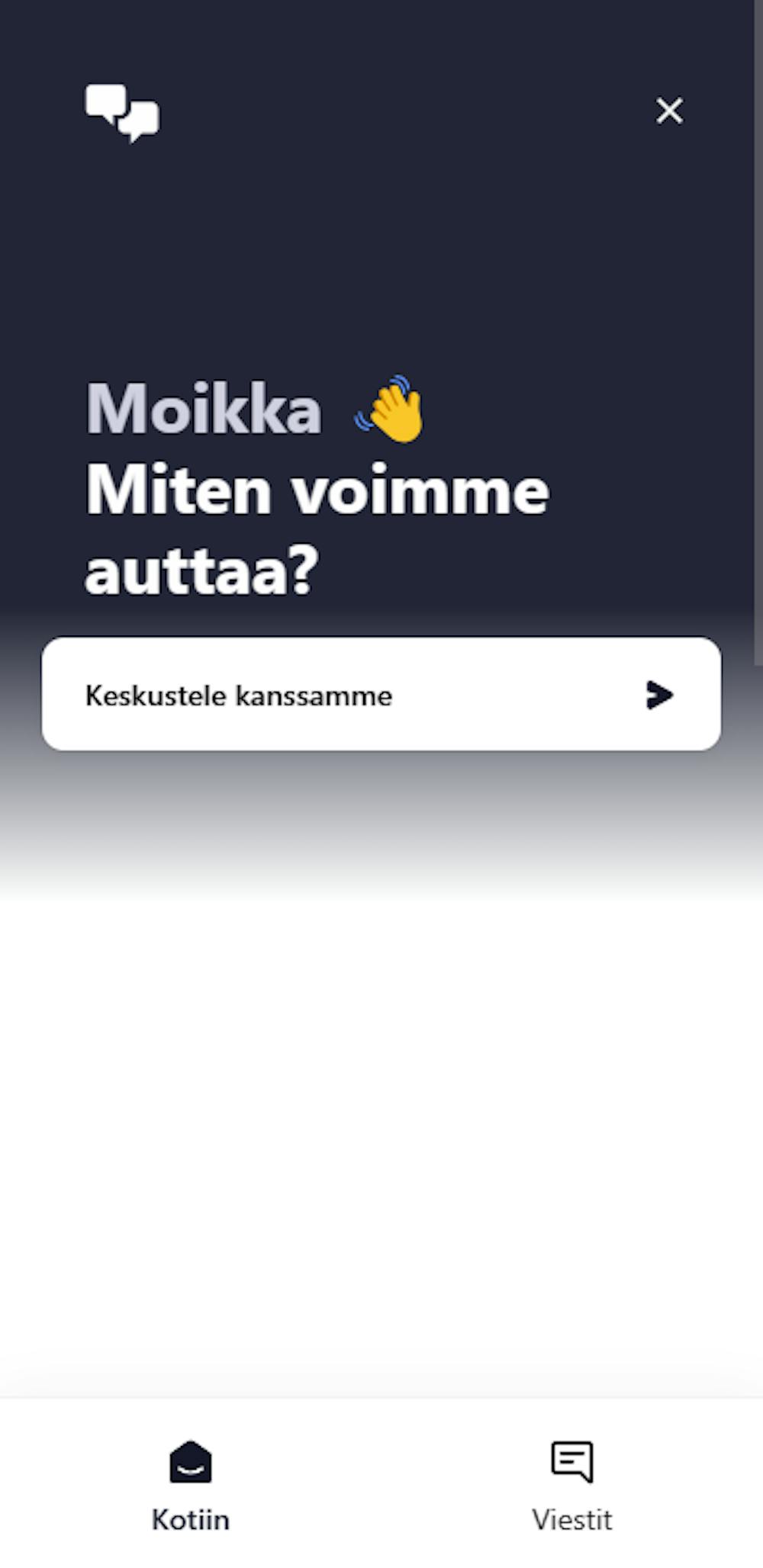 Fruta kasino palvelee suomeksi.