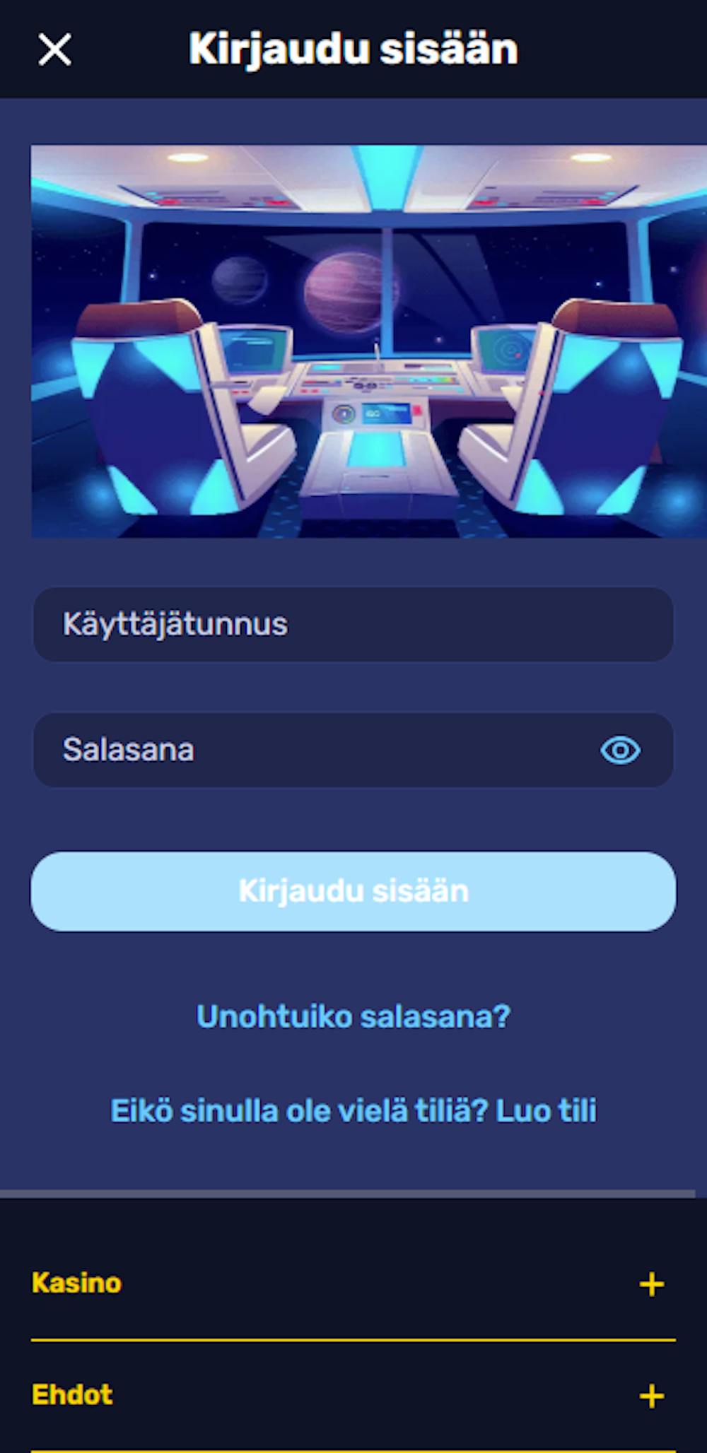 galacticwinsin login