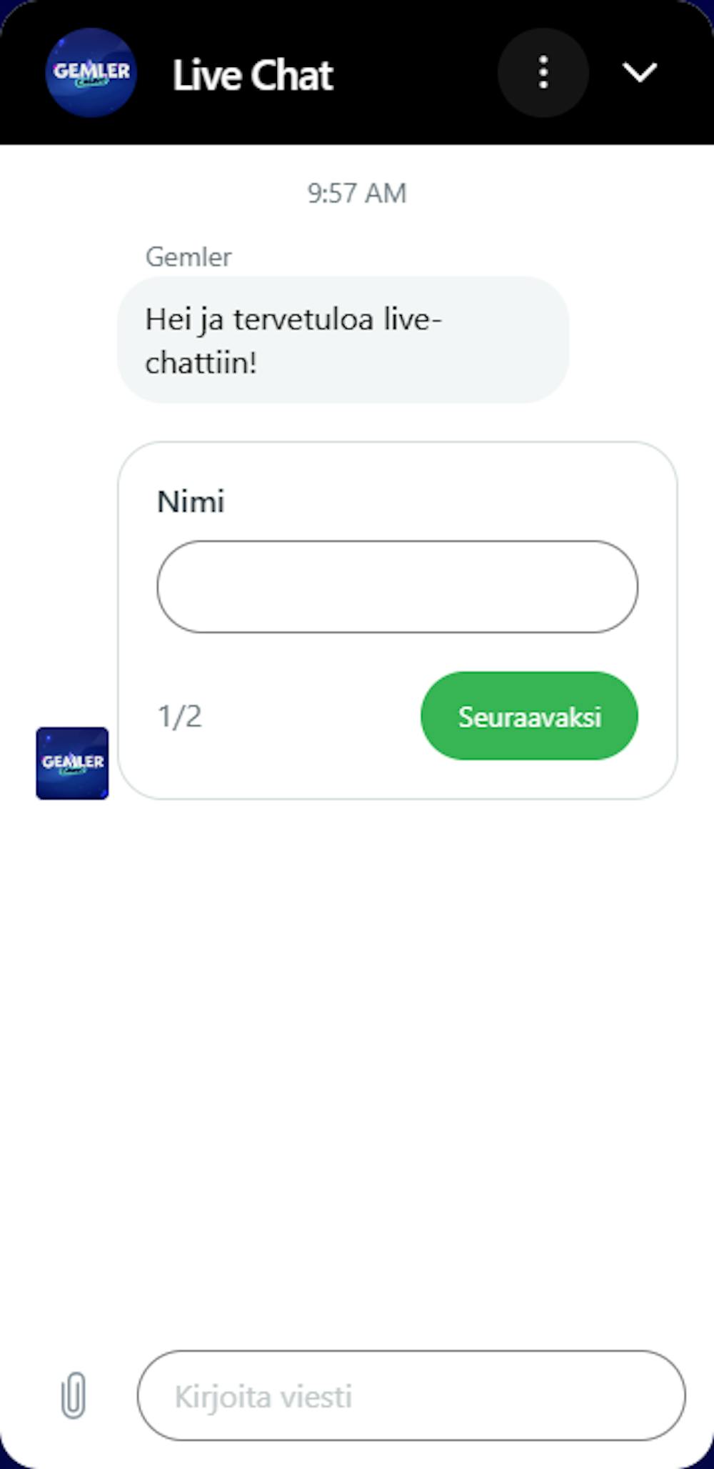 Gemler Casinon asiakaspalvelu