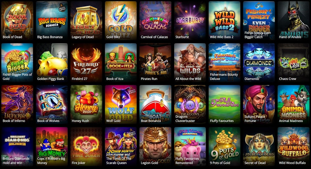 pelejä Griffon Casinolla