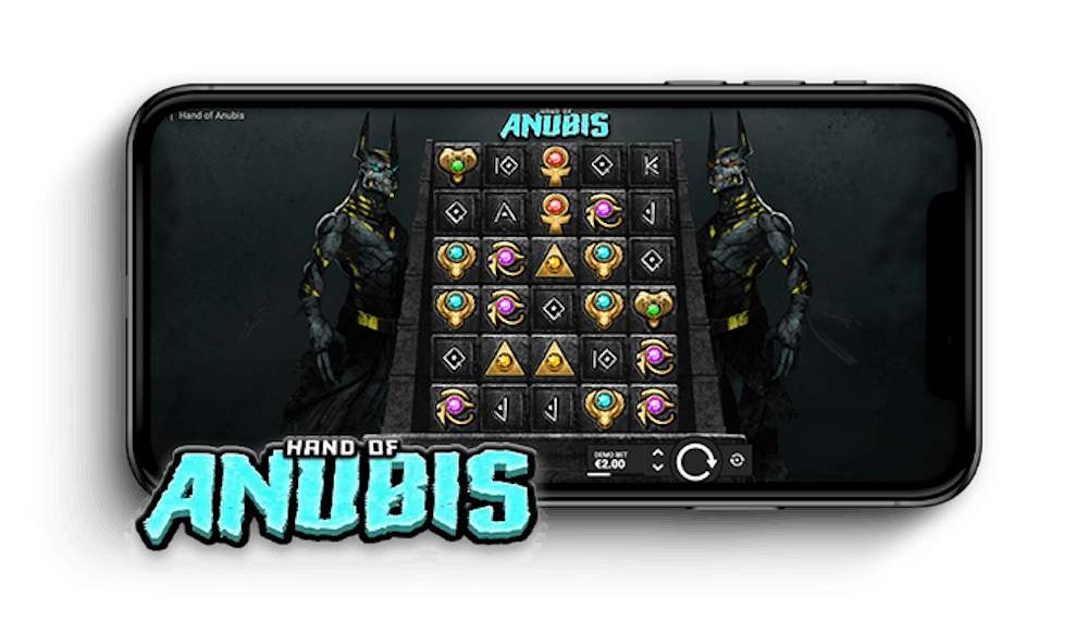 Hand of Anubis kolikkopeli mobiilissa