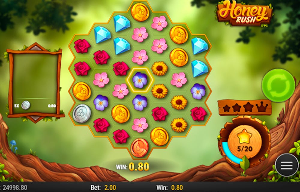 Honey Rush: Tietoa pelistä logo