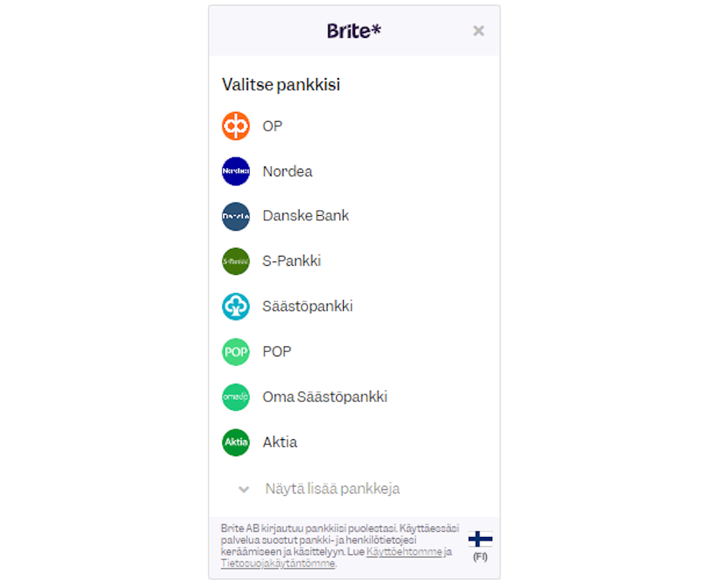 Pelitilin avaaminen Slot Paradise nettikasinolle.