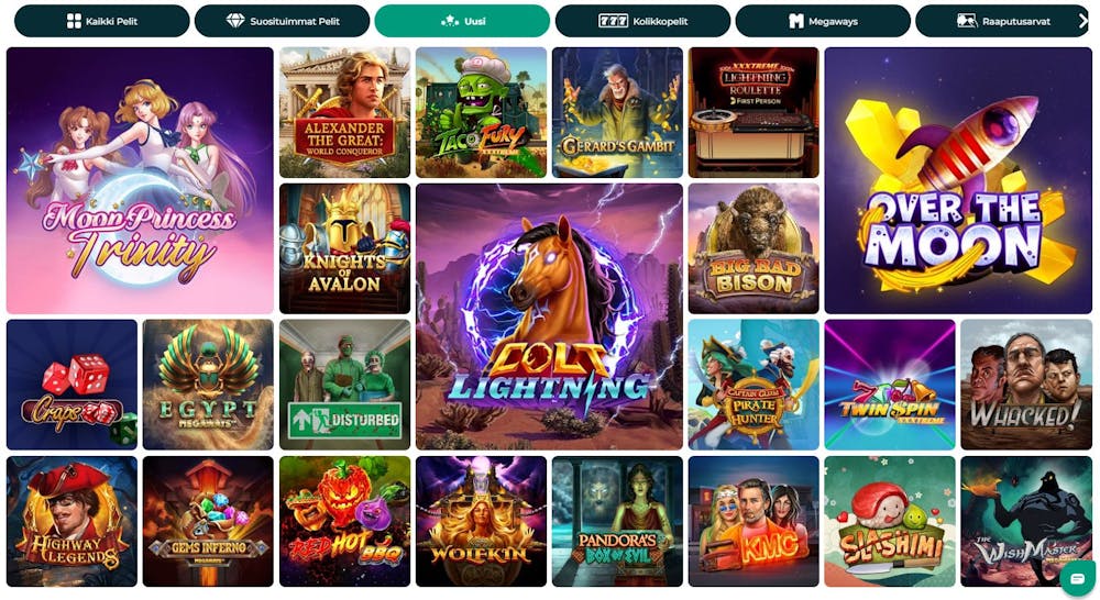 Jackpot Island Casino online-pelit