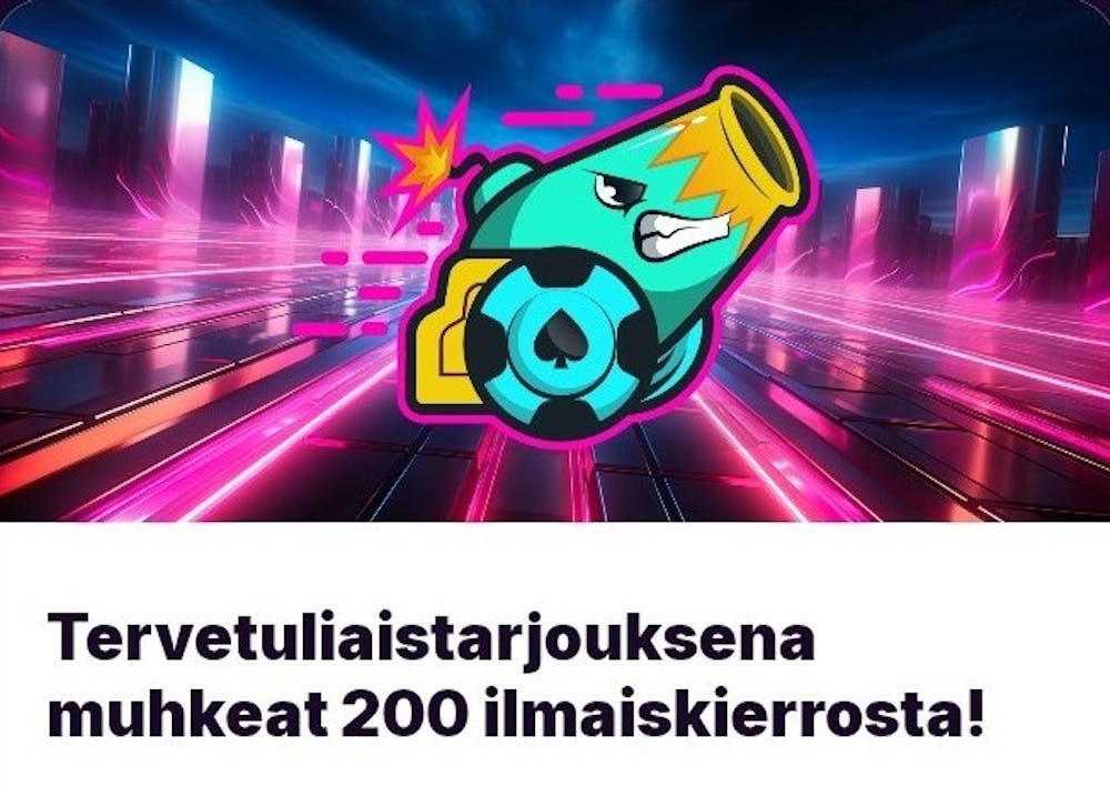 Kanuuna Casino ilmaiskierrokset