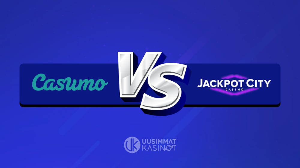Kasinovertailu: Casumo vs JackpotCity – Kumpi vie voiton?