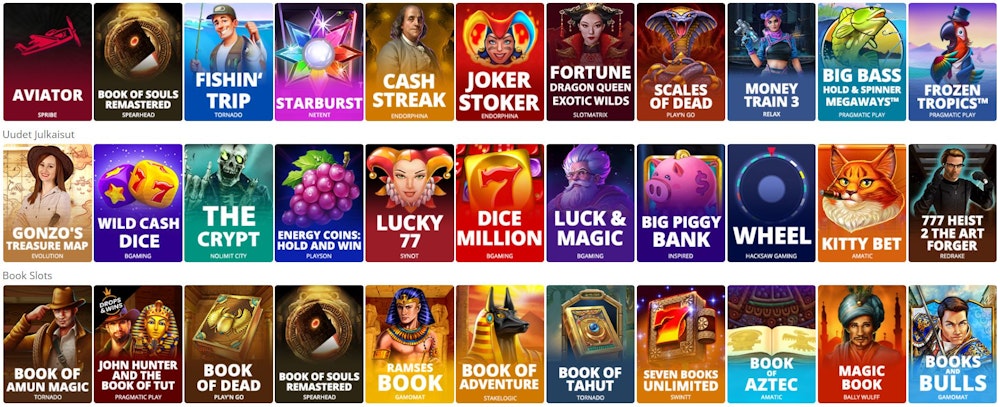 Lapalingo Casino pelit