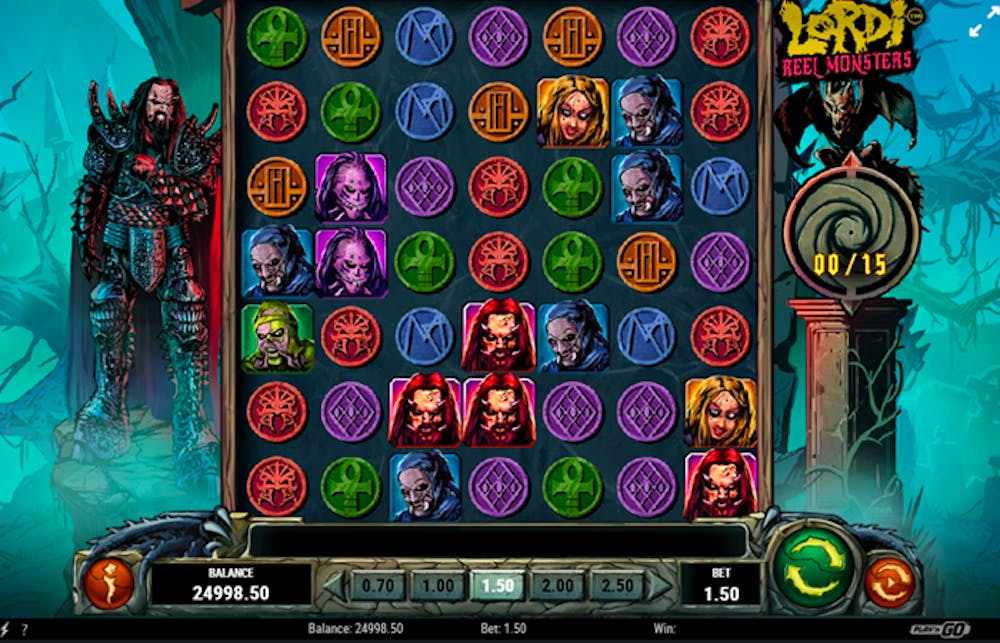 Lordi Reel Monsters: Tietoa pelistä logo