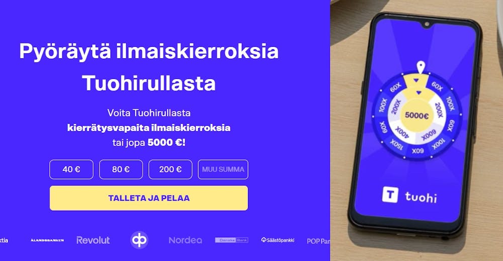 Tuohi kasinon uskollisuusohjelma.