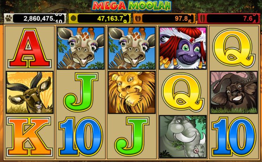 Mega moolah progressiivinen jackpot-peli