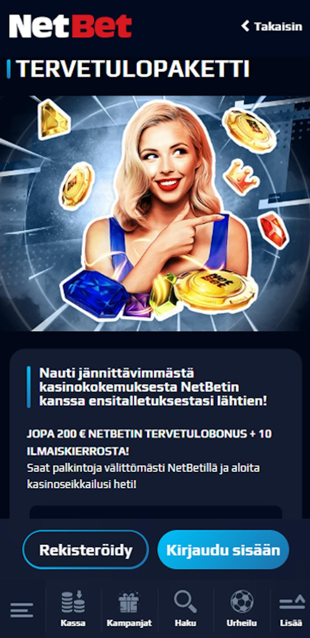 NetBet bonus