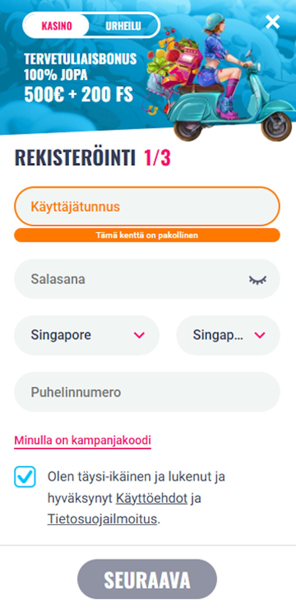 ohmyspinsin login