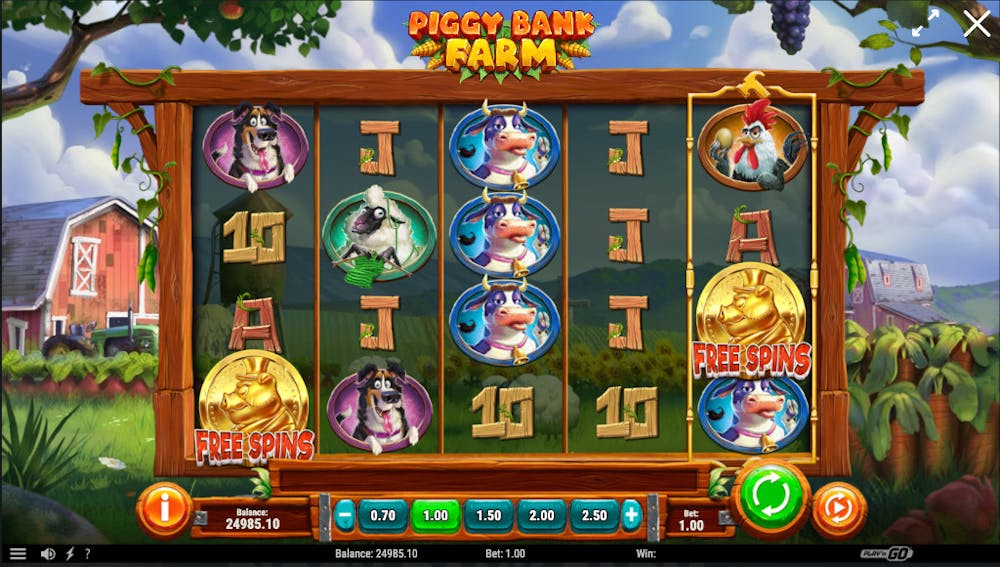 Piggy Bank Farm: Tietoa pelistä logo