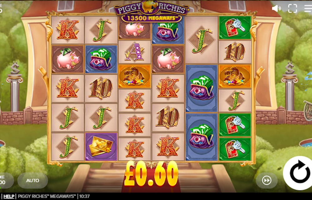 Piggy Riches Megaways: Tietoa pelistä logo