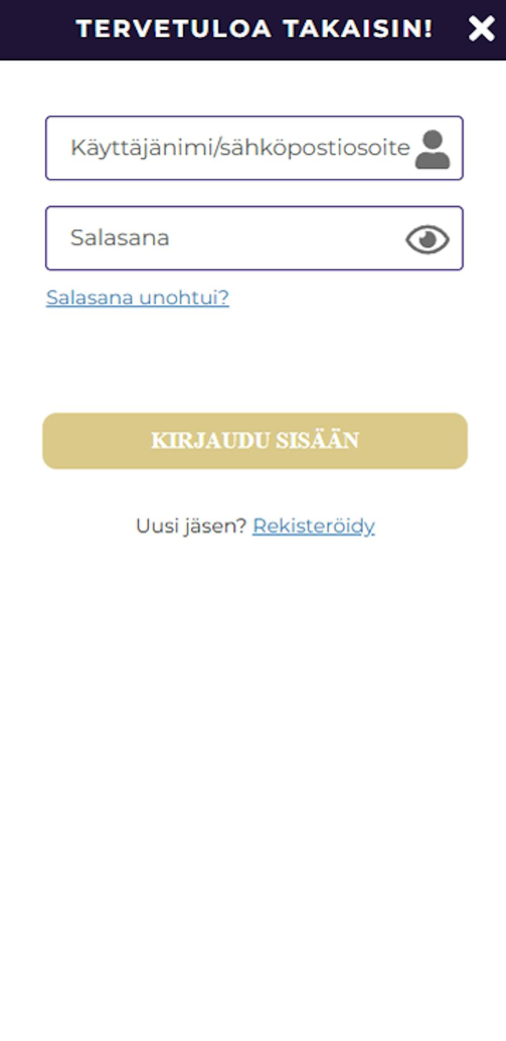 playoron login