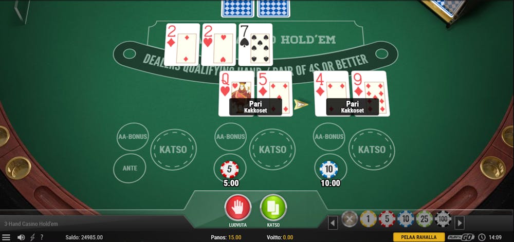 pokeri suosittu korttipeli