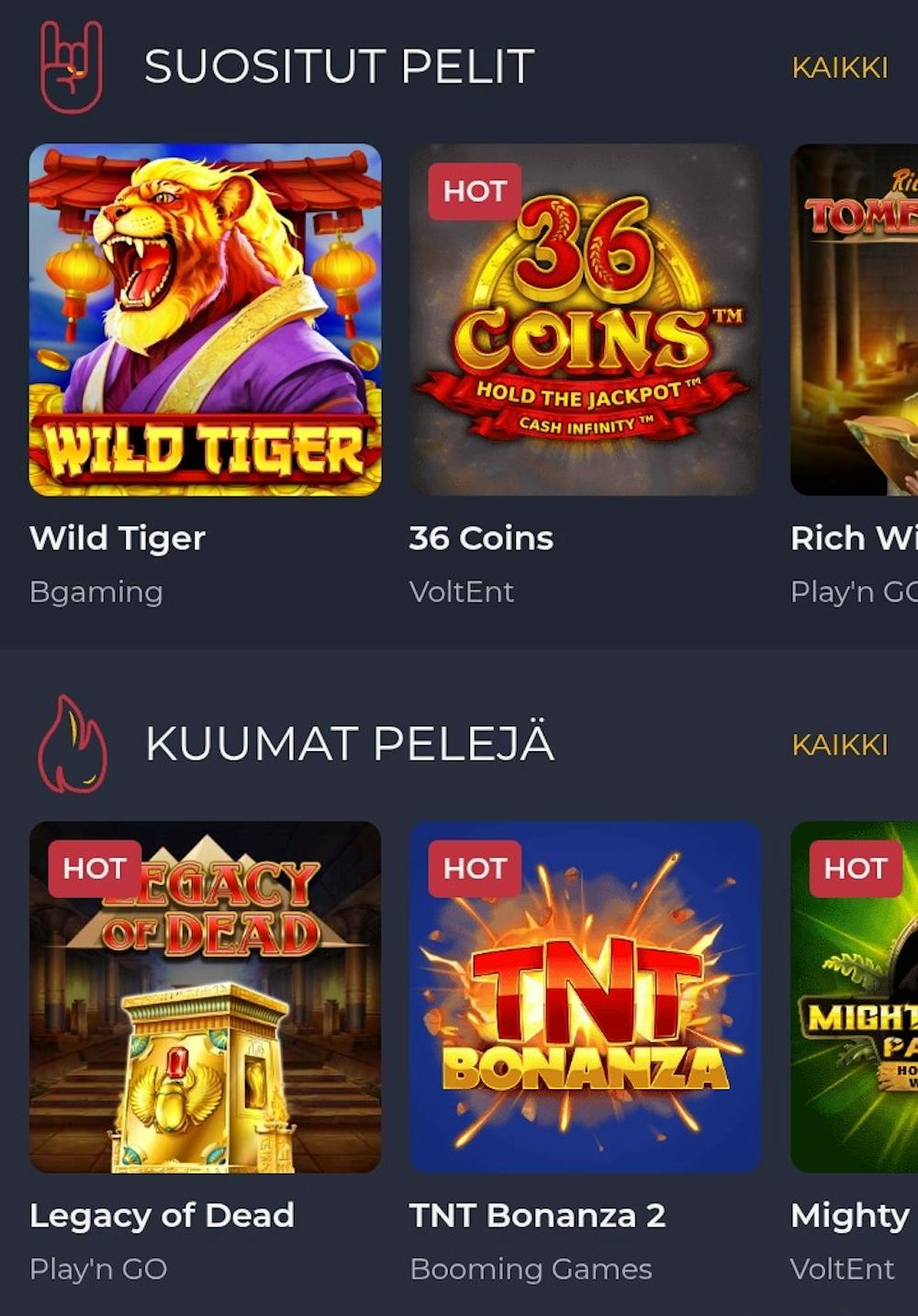 Rolling Slots pelit