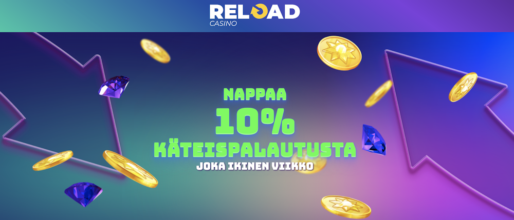 Reload Casino cashback