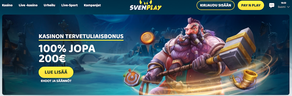 Svenplay bonus