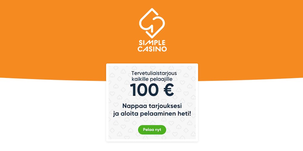 Simple Casino bonus