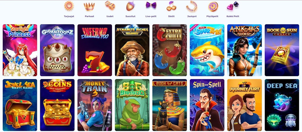 SlotsPalace pelit