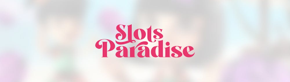 slots paradise casino logo banner