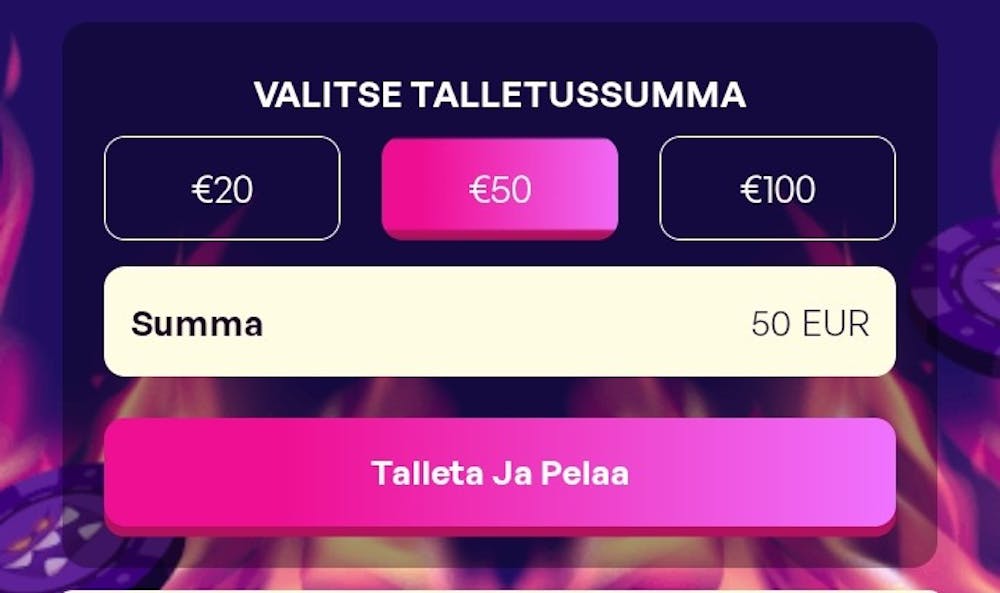 Trumo kasinot talleta