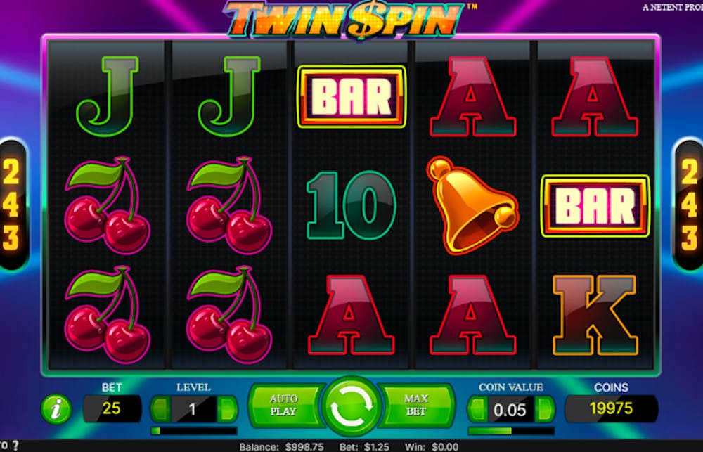 Twin Spin: Tietoa pelistä logo