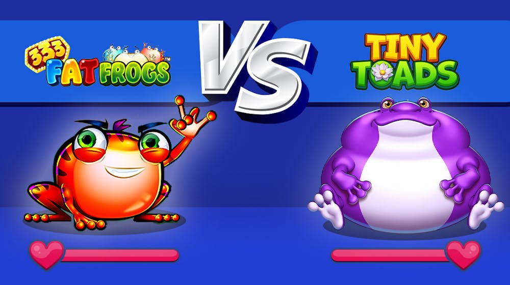 Slottikamppailu: Tiny Toads vs. 333 Fat Frogs