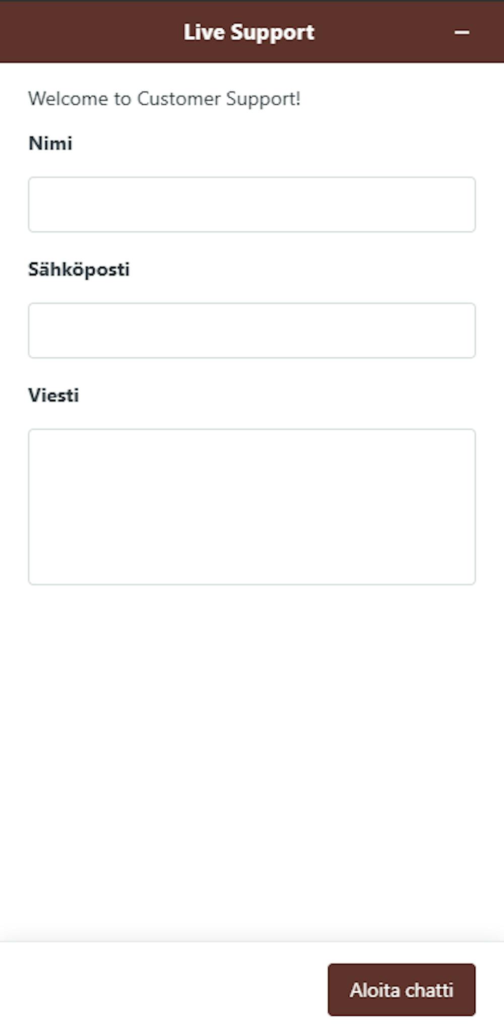Viking Luckin asiakaspalvelu