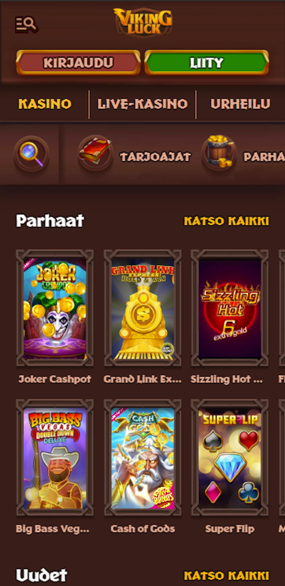 Viking Luck Casinon pelit