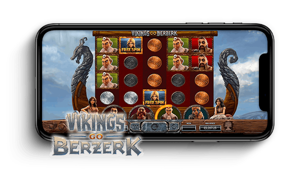 Vikings Go Berzerk kolikkopeli mobiilissa
